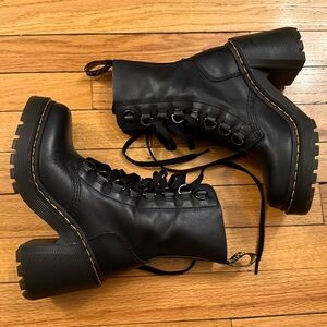 Dr. Martens Black Lace-Up Chesney Boots